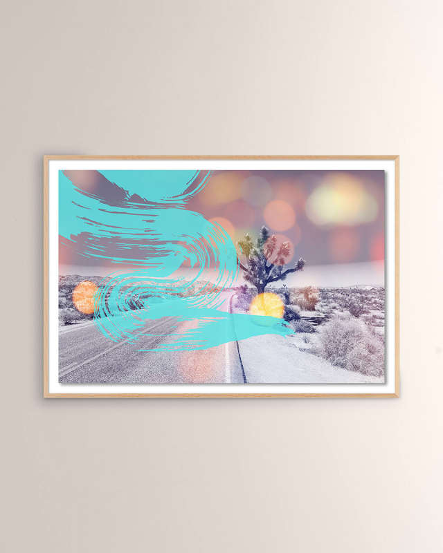 "Light Leak 09" Framed Giclee by Coup D'Esprit